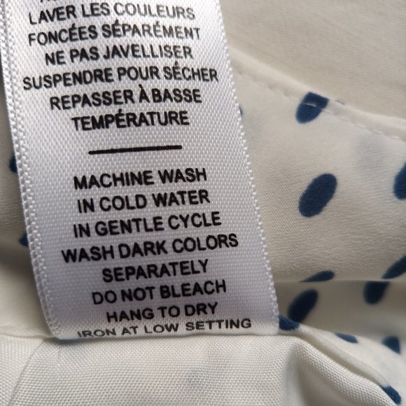 Chic by Jacob White Polka Dot Maxi Skirt - Picture 8 of 8